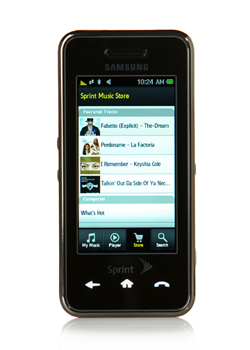 Illustration for article titled Sprint's Samsung Instinct: At Last, a Decent iPhone Competitor